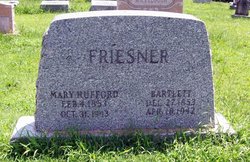 Mary <I>Hufford</I> Friesner 