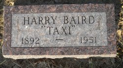 Harold A “Taxi” Baird 