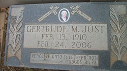 Gertrude Marie <I>Staudt</I> Jost 