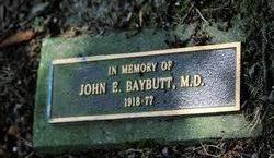 Dr John Edward Baybutt 