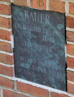 Dr Harold Eugene Bauer 