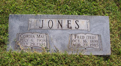Cordia Mae <I>Jones</I> Jones 