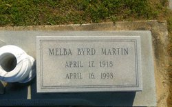 Melba <I>Byrd</I> Martin 