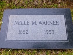 Nelle Maud “Nellie” <I>Westbury</I> Warner 