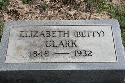 Sarah Elizabeth “Betty” <I>Brown</I> Clark 