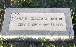 Susie B. “Rosa” <I>Crissman</I> Bourg 