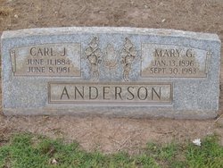 Mary G Anderson 