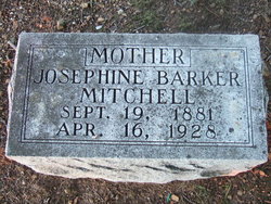 Josephine G. <I>Barker</I> Mitchell 