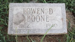 Lowen Dallas Boone 
