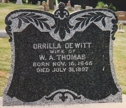 Orrilla <I>DeWitt</I> Thomas 