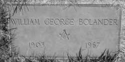 William George Bolander 