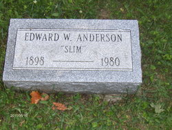 Edward W “Slim” Anderson 