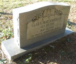 Clara Mae <I>Mercer</I> Anderson 