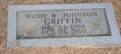 Ruth B <I>Johnson</I> Griffin 