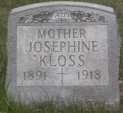 Jozefa “Josephine  Josie” <I>Tuchalski</I> Kloss 
