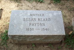 Susan Jane <I>Zenor</I> Beard Payton 