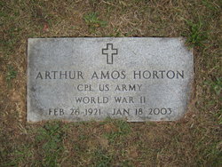 Arthur Amos “Chick” Horton 