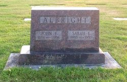John Fred Albright 