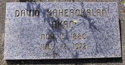David Kaheaokalani Akao 