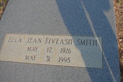 Ella Jean <I>Fiveash</I> Smith 