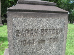 Sarah <I>Teichner</I> Berger 