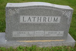 Anna Elizabeth <I>Freeborn</I> Lathrum 