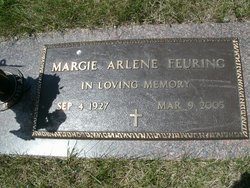 Margie Arlene <I>Thayer</I> Feuring 