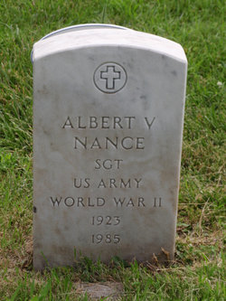 Sgt Albert V Nance 