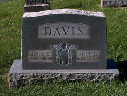 Mary Alice <I>Glover</I> Davis 