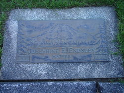 Josephine Ethel <I>Stevens</I> Endsley 