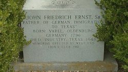 John Friedrich Ernst Sr.