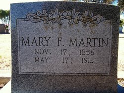 Mary Frances <I>Cottomon</I> Martin 