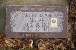 Pauline <I>Combe</I> Malan 