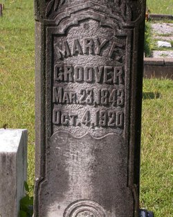 Mary Frances <I>Franklin</I> Stroud Groover 