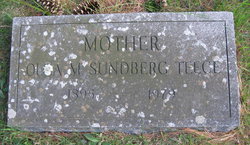 Olga M. <I>Sundberg</I> Teece 
