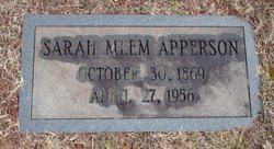 Sarah Meem Apperson 