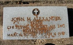 John Mayfield Alexander 