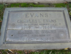 Hazel Elizabeth <I>Haller</I> Evans 