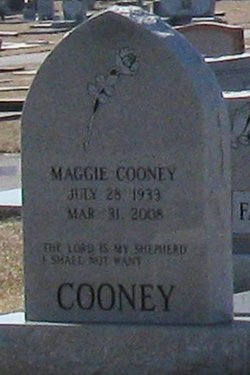 Maggie G. <I>McClendon</I> Cooney 