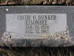 Edith Delilah <I>Bunker</I> Lisonbee 