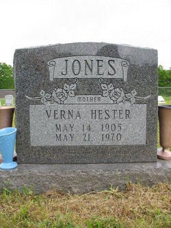 Verna Hester <I>Goodson</I> Jones 