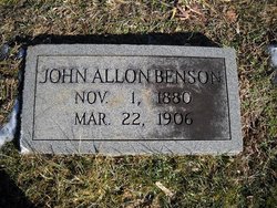 John Allon Benson 