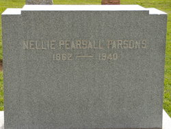 Nellie <I>Pearsall</I> Parsons 