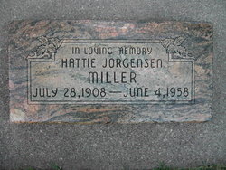 Hattie <I>Jorgensen</I> Miller 
