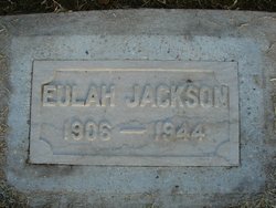 Eulah Bell <I>Whiteley</I> Jackson 