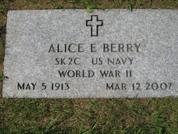 Alice Emeline <I>Bowman</I> Berry 