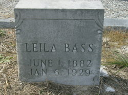 Leila Minnie <I>Caldwell</I> Bass 