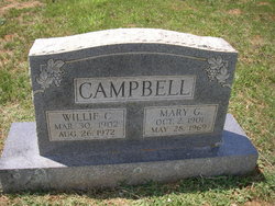William Clarence “Willie” Campbell 