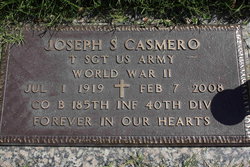 Joseph Stanley Casmero 