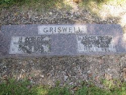 Mrs Blanche Gertrude <I>Brown</I> Griswell 